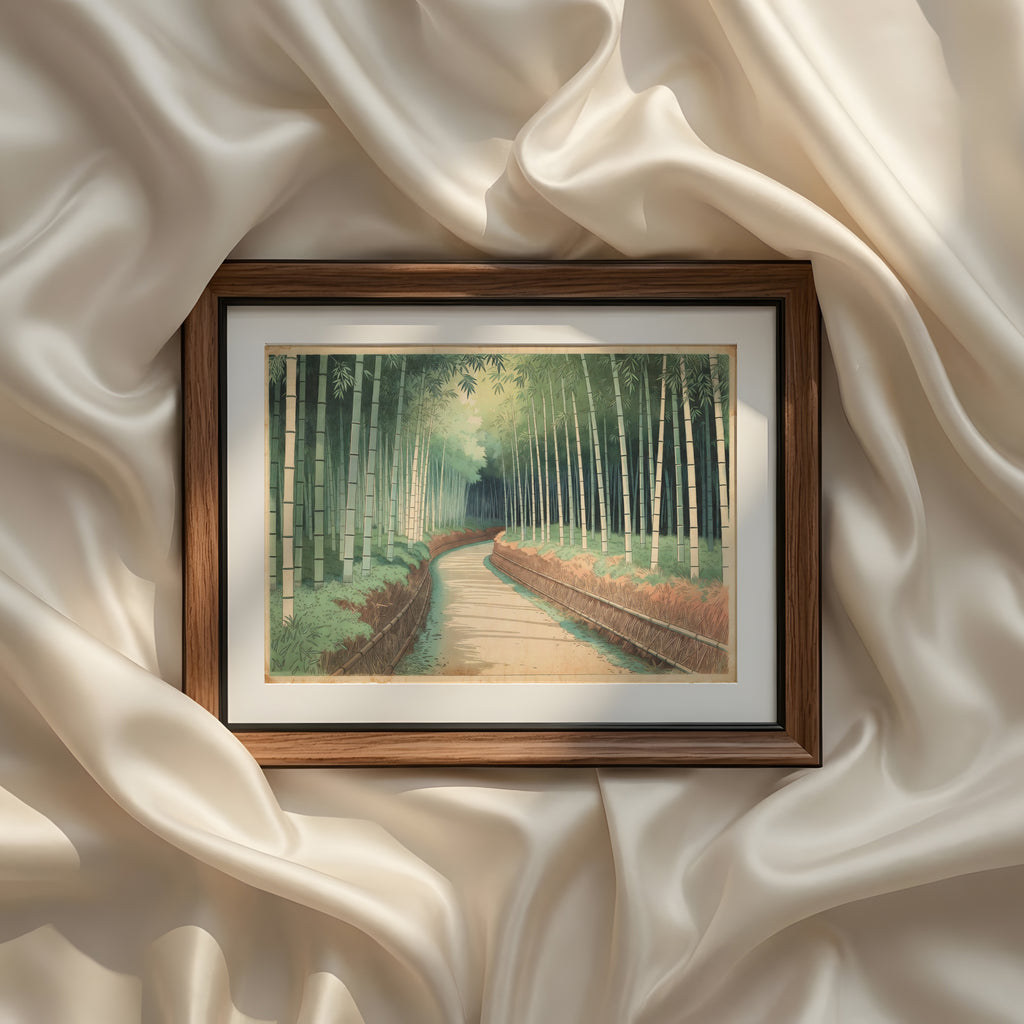 Vintage Antique Japanese Horizontal Cultural Illustration Printable Wall Art Set of 9 | Classic Japanese Inspired Horizontal Gallery Wall Prints Bundle for Elegant Living Room and Bedroom Instant Download