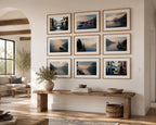 Italian Coastal Wall Art Set of 9, Horizontal Landscape Prints Bundle, Mediterranean Gallery Wall Art Set, Large Printable Photography Decor, Instant Download