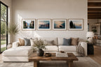 Italian Coastal Wall Art Set of 9, Horizontal Landscape Prints Bundle, Mediterranean Gallery Wall Art Set, Large Printable Photography Decor, Instant Download