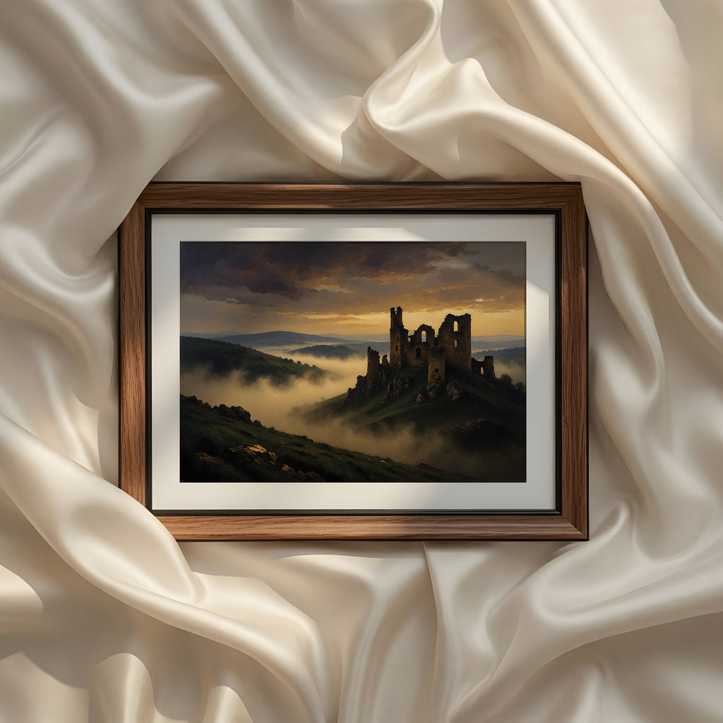 Vintage European Oil Painting Wall Art Printables | Set of 9 Eclectic Gallery Wall Decor | Antique French Cottage Home Decor Bundle
