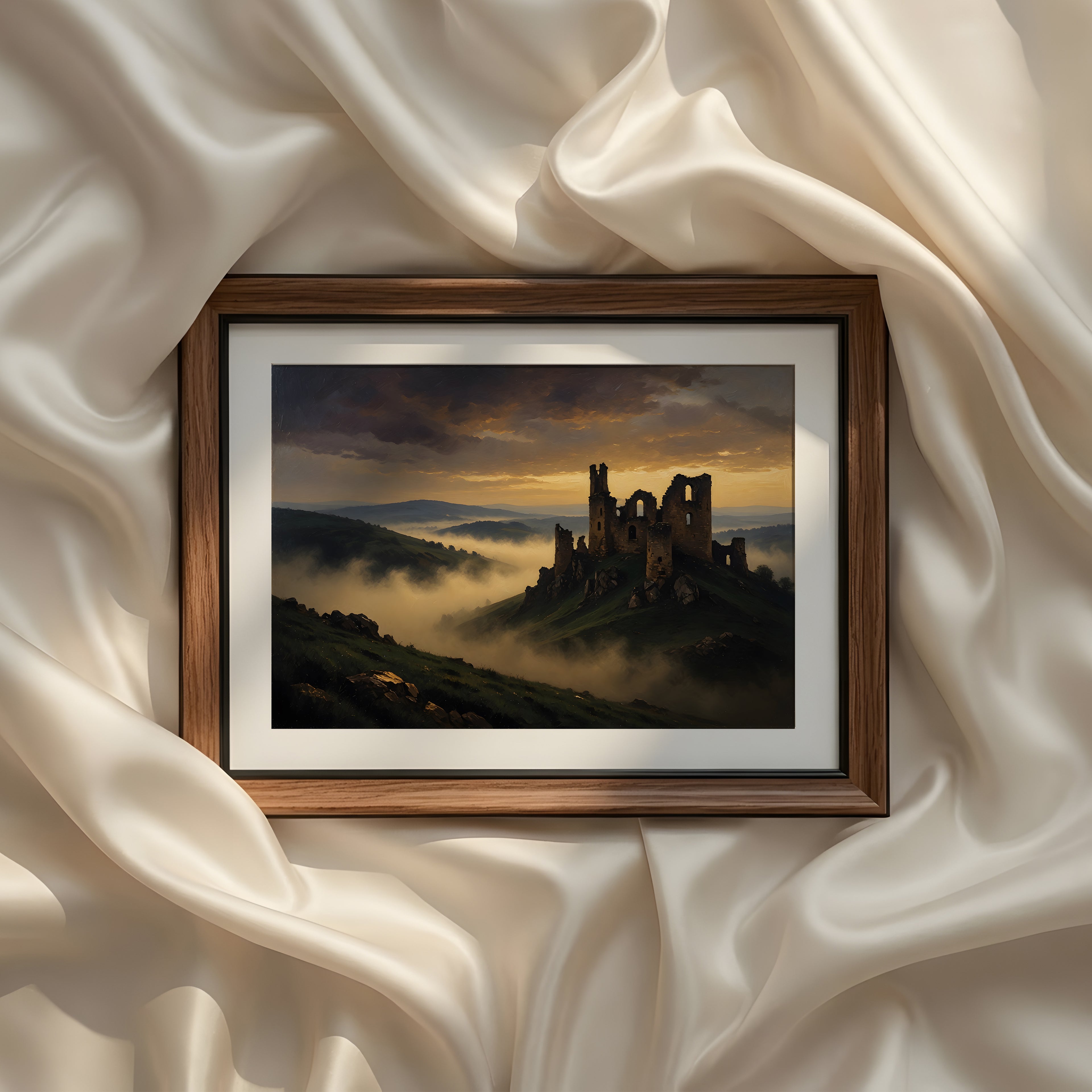 Vintage European Oil Painting Wall Art Printables | Set of 9 Eclectic Gallery Wall Decor | Antique French Cottage Home Decor Bundle