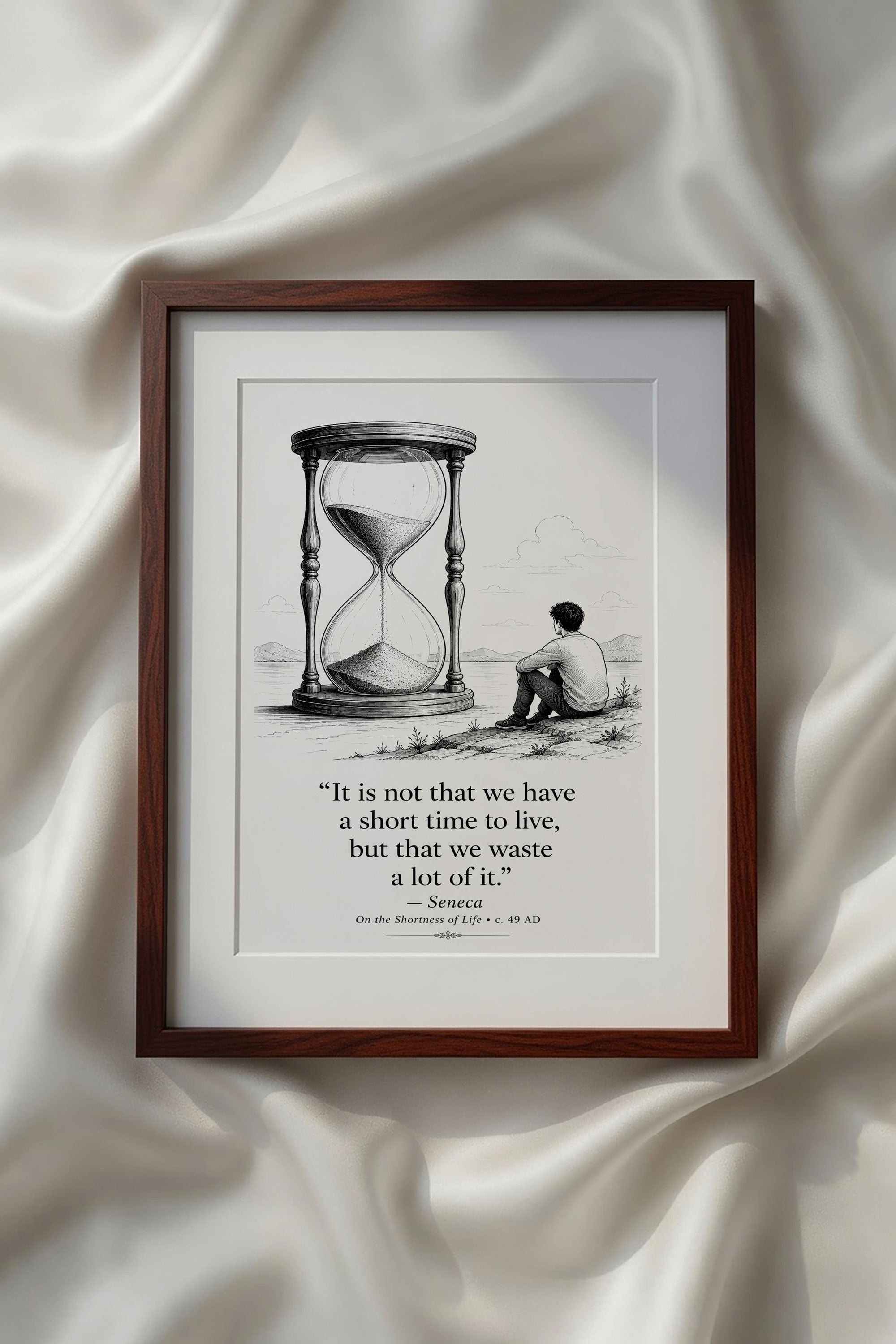 Stoic Motivational Quotes Printable Wall Art Kit Set of 9 | Philosophy Home Office Decor Bundle