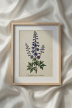 Botanical Watercolor Printable Wall Art Kit Set of 9 | Neutral Floral Herbarium Bundle