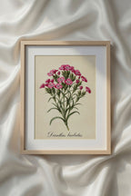 Botanical Watercolor Printable Wall Art Kit Set of 9 | Neutral Floral Herbarium Bundle