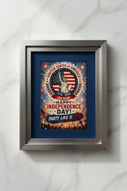 America 250th Anniversary Wall Art Kit Set of 9 | Memorial Day July 4th Patriotic Bundle | 1776-2026 Entryway Classroom Office