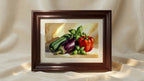 Kitchen Printable Watercolor Food Wall Art Kit Set of 9 | Kitchen Wall Decor Bundle